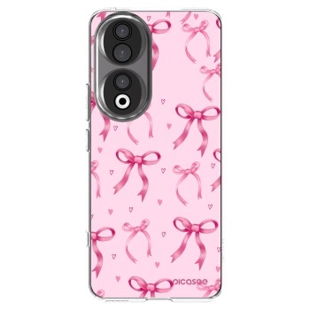 Picasee átlátszó szilikon tok az alábbi mobiltelefonokra Honor 90 5G - Bow Aesthetic