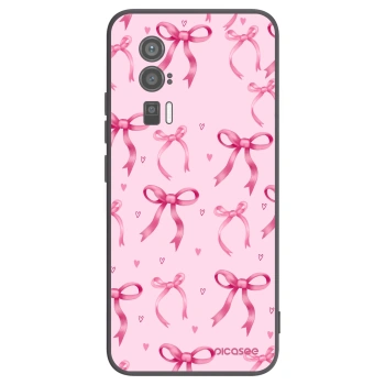Picasee fekete szilikon tok az alábbi mobiltelefonokra Xiaomi Poco F5 Pro 5G - Bow Aesthetic