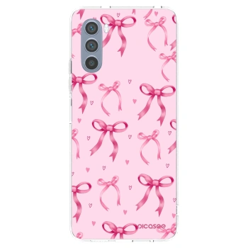 Picasee átlátszó szilikon tok az alábbi mobiltelefonokra Motorola Moto G62 - Bow Aesthetic