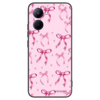 Picasee fekete szilikon tok az alábbi mobiltelefonokra Realme C33 (2023) - Bow Aesthetic
