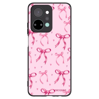 Picasee fekete szilikon tok az alábbi mobiltelefonokra Honor X7a - Bow Aesthetic