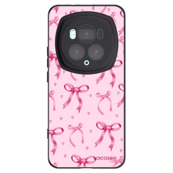 Picasee fekete szilikon tok az alábbi mobiltelefonokra Honor Magic6 Pro - Bow Aesthetic