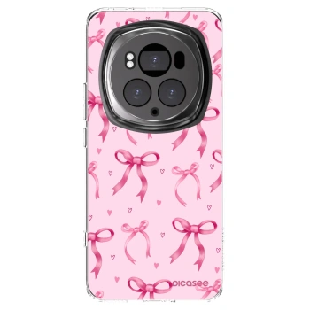 Picasee átlátszó szilikon tok az alábbi mobiltelefonokra Honor Magic6 Pro - Bow Aesthetic
