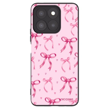 Picasee fekete szilikon tok az alábbi mobiltelefonokra Honor X8b - Bow Aesthetic