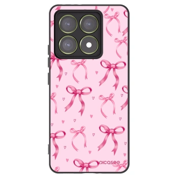 Picasee fekete szilikon tok az alábbi mobiltelefonokra Xiaomi 14T - Bow Aesthetic