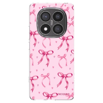 Picasee átlátszó szilikon tok az alábbi mobiltelefonokra Xiaomi Redmi Note 14 Pro+ 5G - Bow Aesthetic