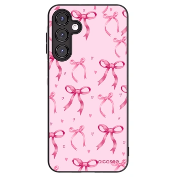 Picasee fekete szilikon tok az alábbi mobiltelefonokra Samsung Galaxy A16 5G - Bow Aesthetic