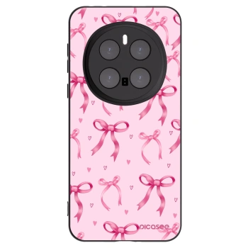 Picasee fekete szilikon tok az alábbi mobiltelefonokra Honor Magic7 Pro 5G - Bow Aesthetic