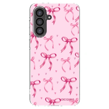 Picasee átlátszó szilikon tok az alábbi mobiltelefonokra Samsung Galaxy A36 5G - Bow Aesthetic