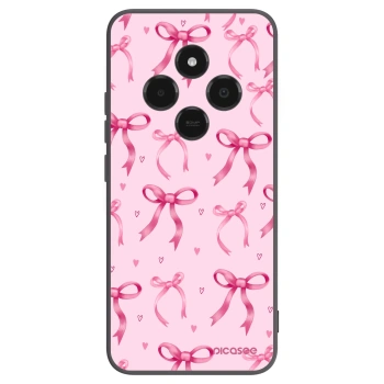 Picasee fekete szilikon tok az alábbi mobiltelefonokra Xiaomi Poco C75 - Bow Aesthetic