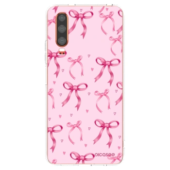 Picasee átlátszó szilikon tok az alábbi mobiltelefonokra Huawei P30 - Bow Aesthetic