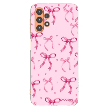 Picasee átlátszó szilikon tok az alábbi mobiltelefonokra Samsung Galaxy A13 5G - Bow Aesthetic