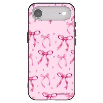 Picasee fekete szilikon tok az alábbi mobiltelefonokra Apple iPhone Air - Bow Aesthetic
