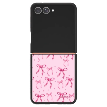Szilikon tok erre a típusra Samsung Galaxy Z Flip7 5G - Bow Aesthetic
