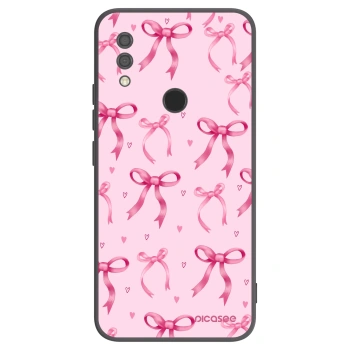 Picasee fekete szilikon tok az alábbi mobiltelefonokra Xiaomi Redmi 7 - Bow Aesthetic