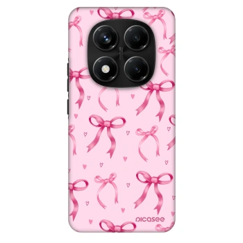 Szilikon tok erre a típusra Xiaomi Redmi Note 14 Pro+ 5G - Bow Aesthetic