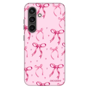 Szilikon tok erre a típusra Samsung Galaxy S24 S921B 5G - Bow Aesthetic