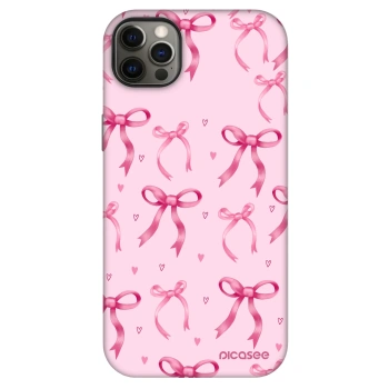 Szilikon tok erre a típusra Apple iPhone 12 Pro Max - Bow Aesthetic