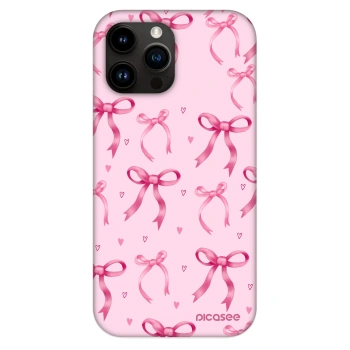 Szilikon tok erre a típusra Apple iPhone 13 Pro Max - Bow Aesthetic