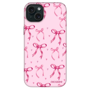 Szilikon tok erre a típusra Apple iPhone 14 Plus - Bow Aesthetic