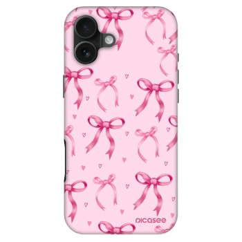 Szilikon tok erre a típusra Apple iPhone 16 Plus - Bow Aesthetic