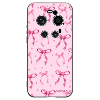 Picasee fekete szilikon tok az alábbi mobiltelefonokra Xiaomi 17 Ultra - Bow Aesthetic