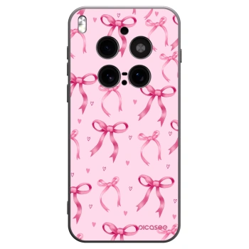Picasee fekete szilikon tok az alábbi mobiltelefonokra Vivo X300 Pro - Bow Aesthetic