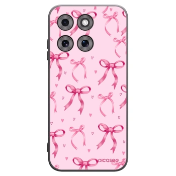 Picasee fekete szilikon tok az alábbi mobiltelefonokra Motorola Moto G77 - Bow Aesthetic
