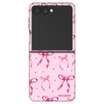 Szilikon tok erre a típusra Samsung Galaxy Z Flip7 5G - Bow Aesthetic