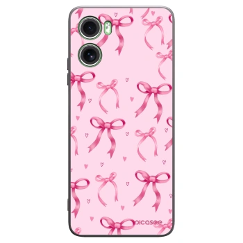 Picasee fekete szilikon tok az alábbi mobiltelefonokra Motorola Moto G06 - Bow Aesthetic