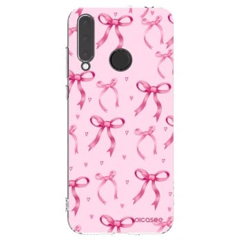 Picasee átlátszó szilikon tok az alábbi mobiltelefonokra Honor 20 Lite - Bow Aesthetic