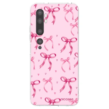 Picasee átlátszó szilikon tok az alábbi mobiltelefonokra Xiaomi Mi Note 10 (Pro) - Bow Aesthetic