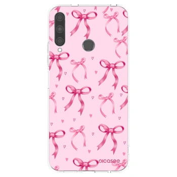 Picasee átlátszó szilikon tok az alábbi mobiltelefonokra Huawei P40 Lite E - Bow Aesthetic