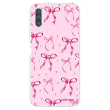 Picasee átlátszó szilikon tok az alábbi mobiltelefonokra Samsung Galaxy A30s A307F - Bow Aesthetic