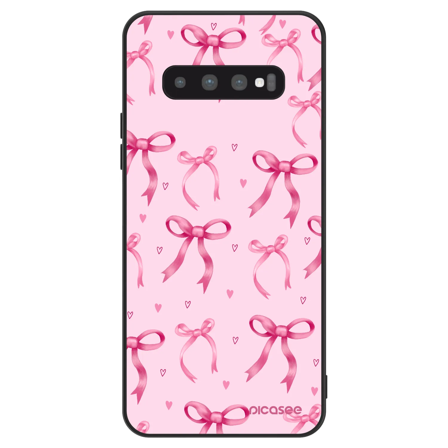 Picasee ULTIMATE CASE Samsung Galaxy S10 G973 - készülékre - Bow Aesthetic