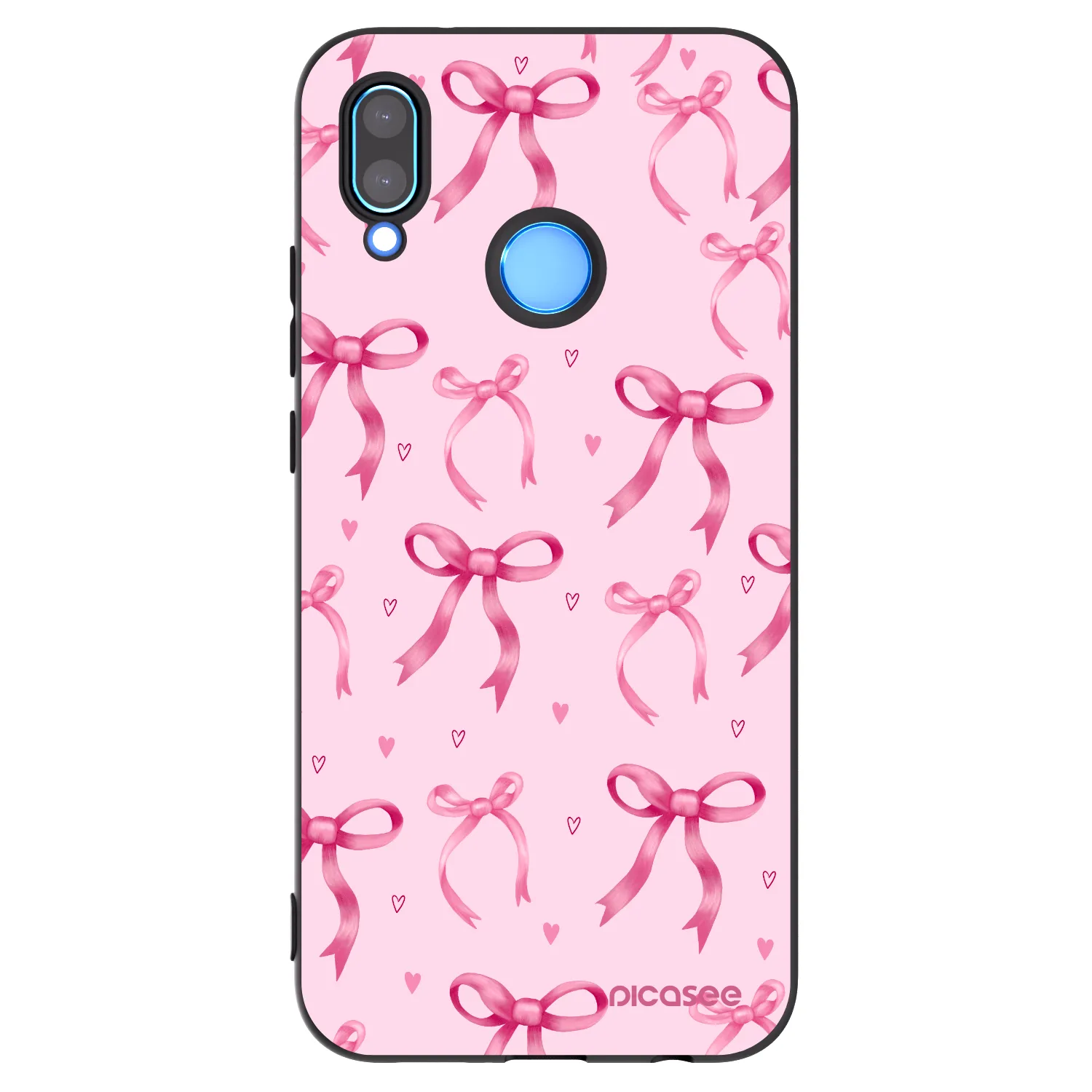 Picasee fekete szilikon tok az alábbi mobiltelefonokra Huawei Mate 40 Pro - Bow Aesthetic