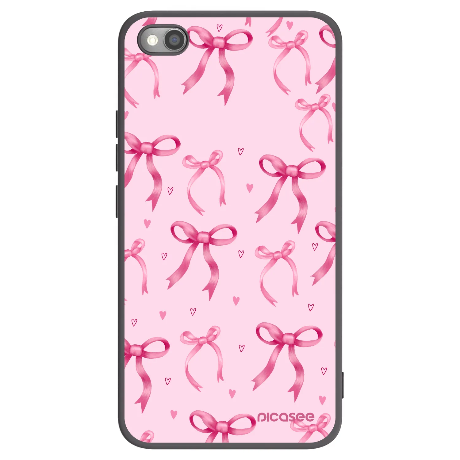 Picasee fekete szilikon tok az alábbi mobiltelefonokra Xiaomi Mi Note 10 (Pro) - Bow Aesthetic