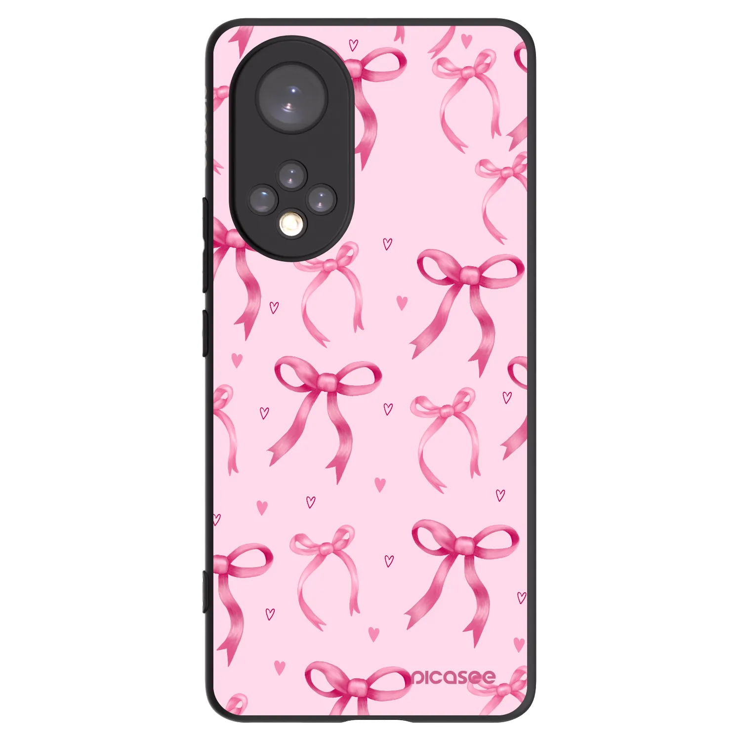 Picasee fekete szilikon tok az alábbi mobiltelefonokra Huawei Nova 9 - Bow Aesthetic