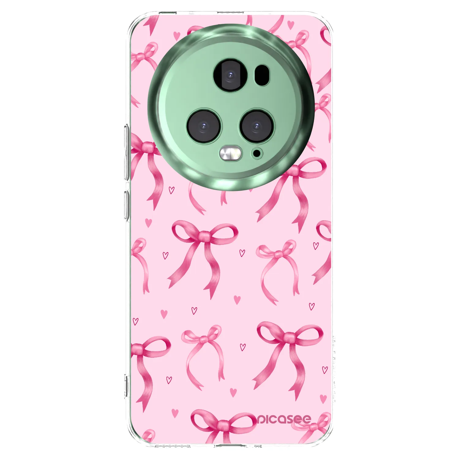 Picasee átlátszó szilikon tok az alábbi mobiltelefonokra Honor Magic5 Pro - Bow Aesthetic