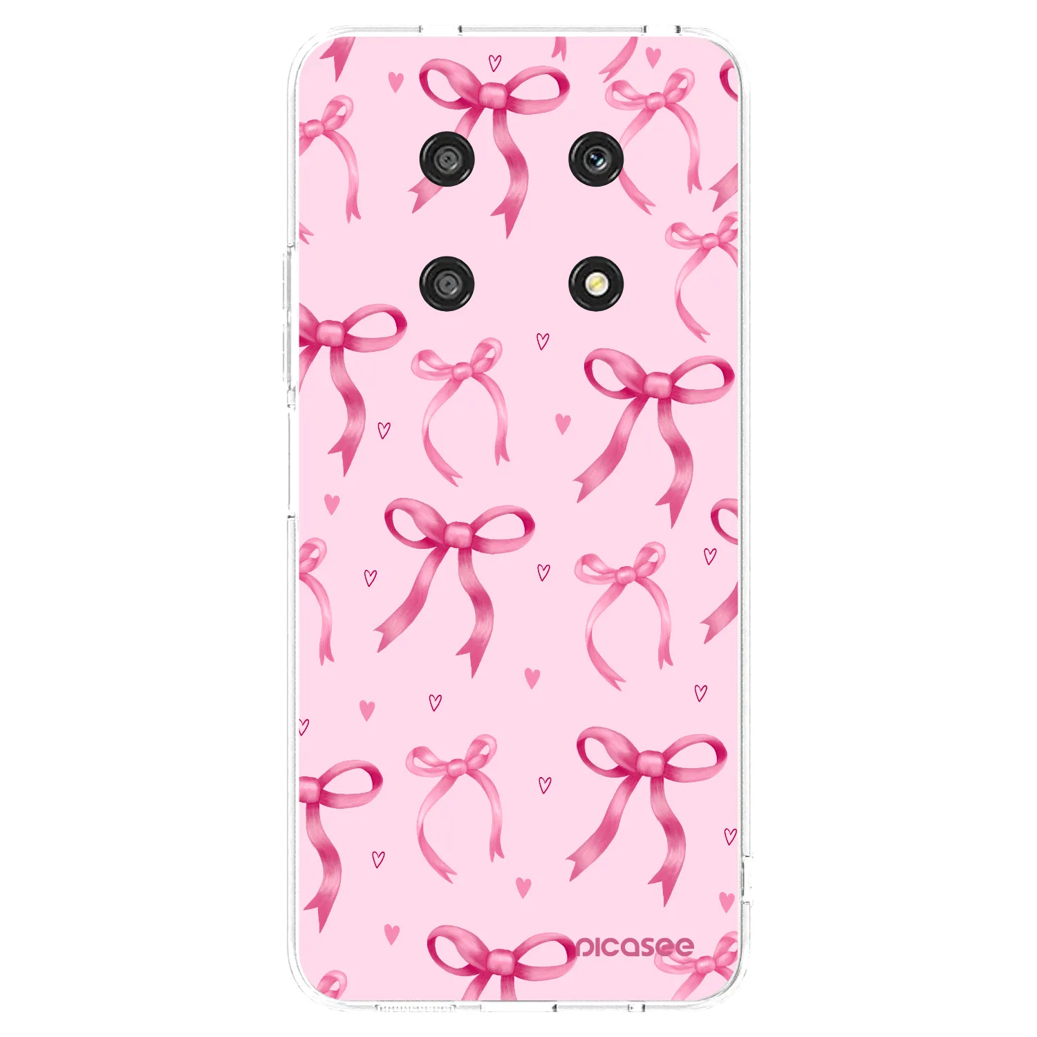 Picasee átlátszó szilikon tok az alábbi mobiltelefonokra Honor Magic4 Lite 5G - Bow Aesthetic
