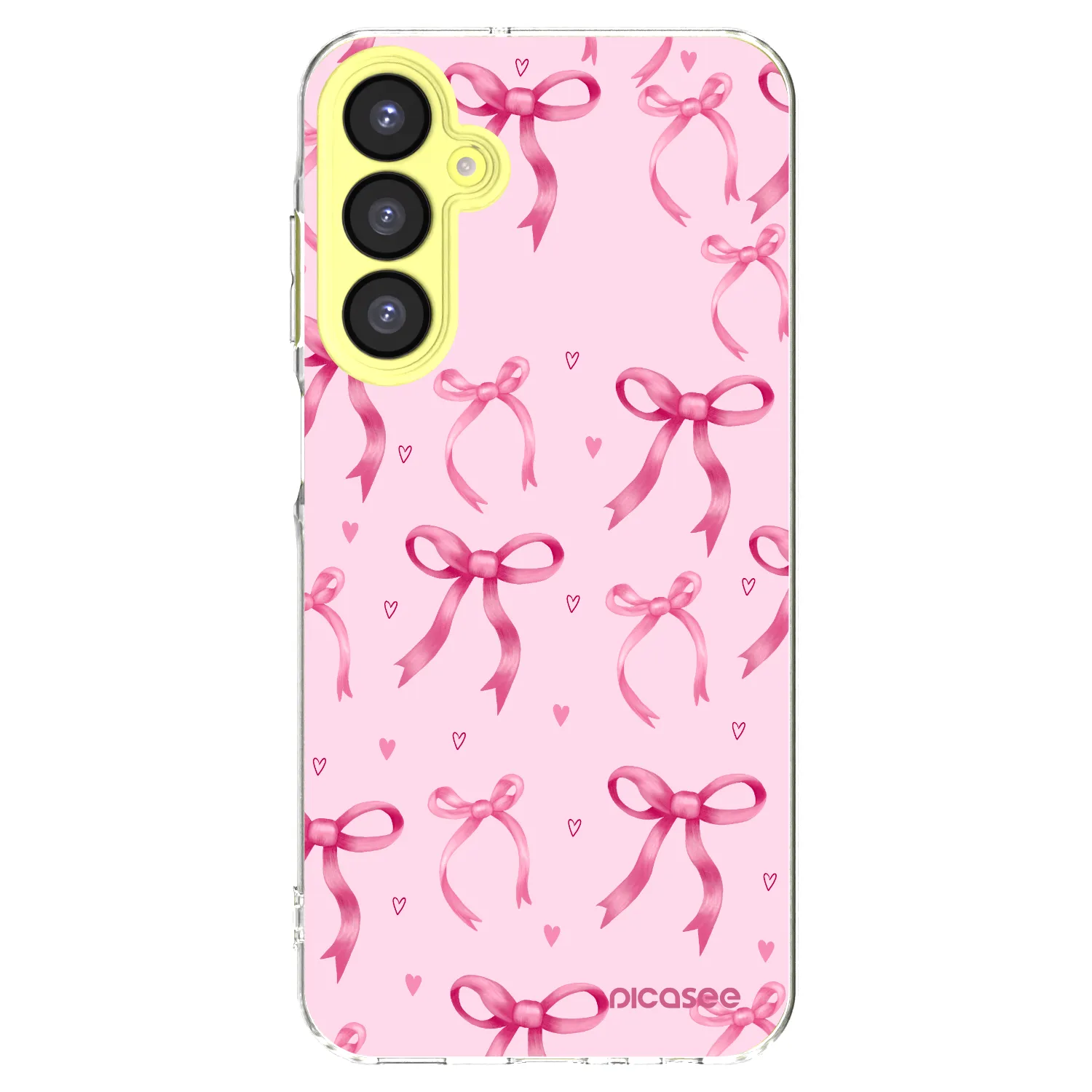 Picasee átlátszó szilikon tok az alábbi mobiltelefonokra Samsung Galaxy A25 A256B 5G - Bow Aesthetic