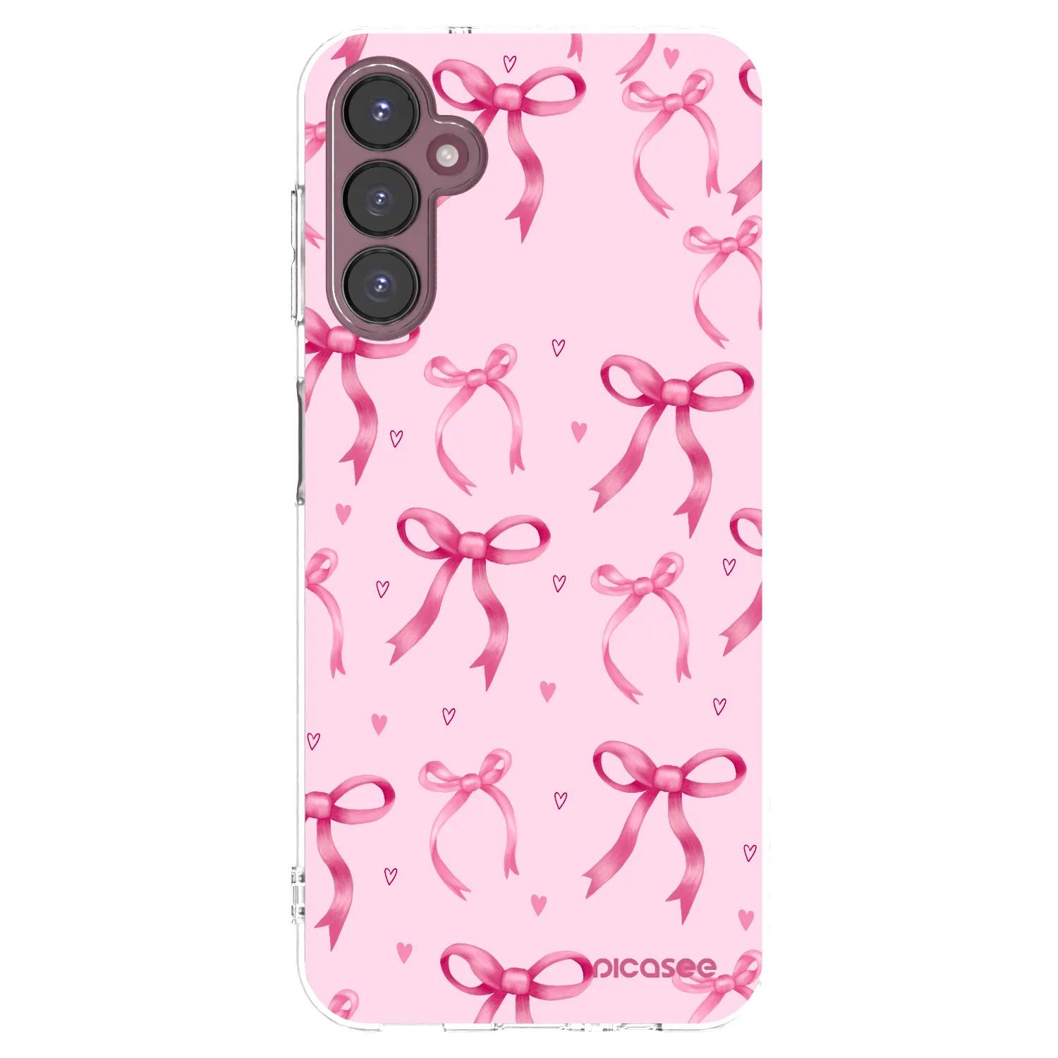 Picasee átlátszó szilikon tok az alábbi mobiltelefonokra Samsung Galaxy A05s A057G - Bow Aesthetic