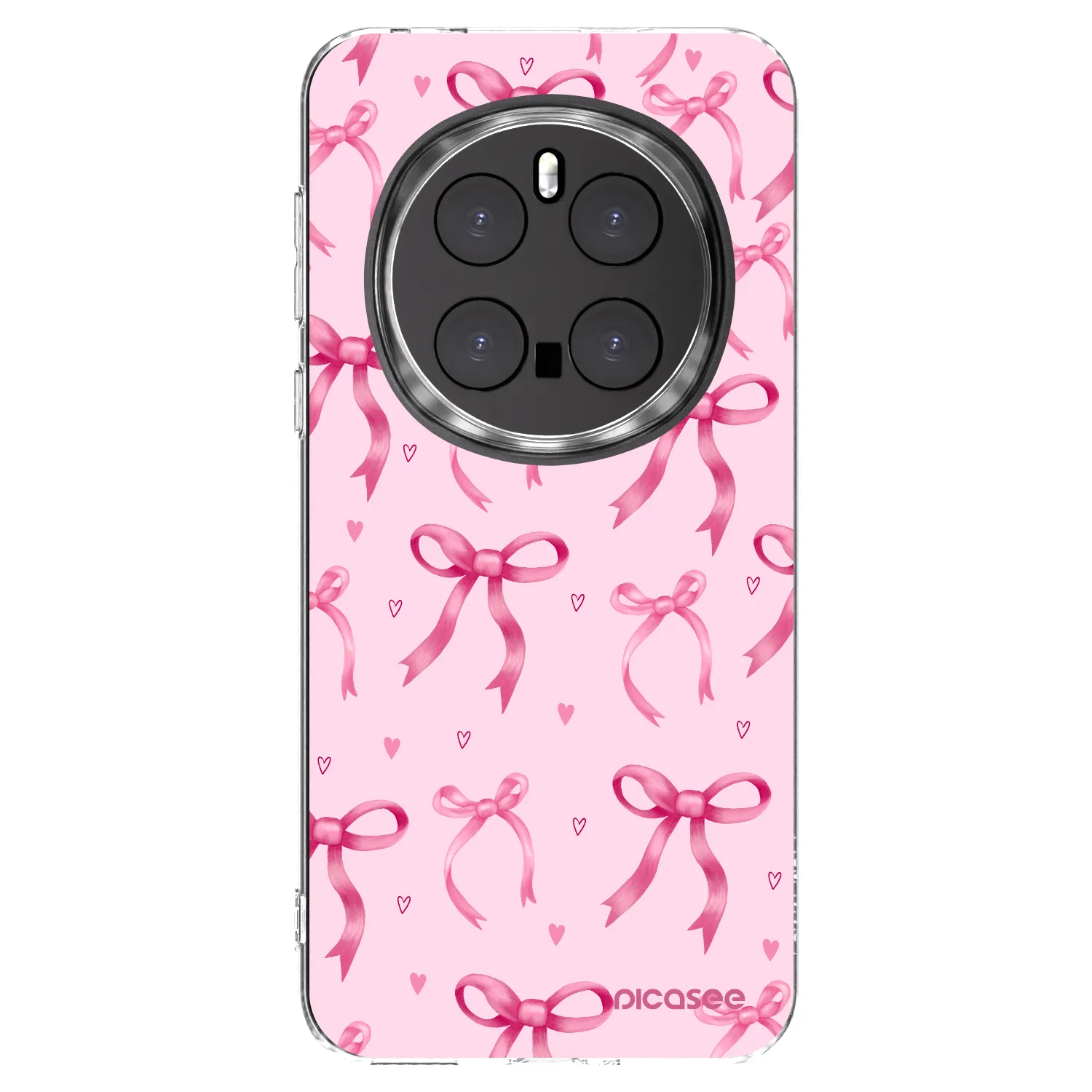 Picasee átlátszó szilikon tok az alábbi mobiltelefonokra Honor Magic7 Pro 5G - Bow Aesthetic