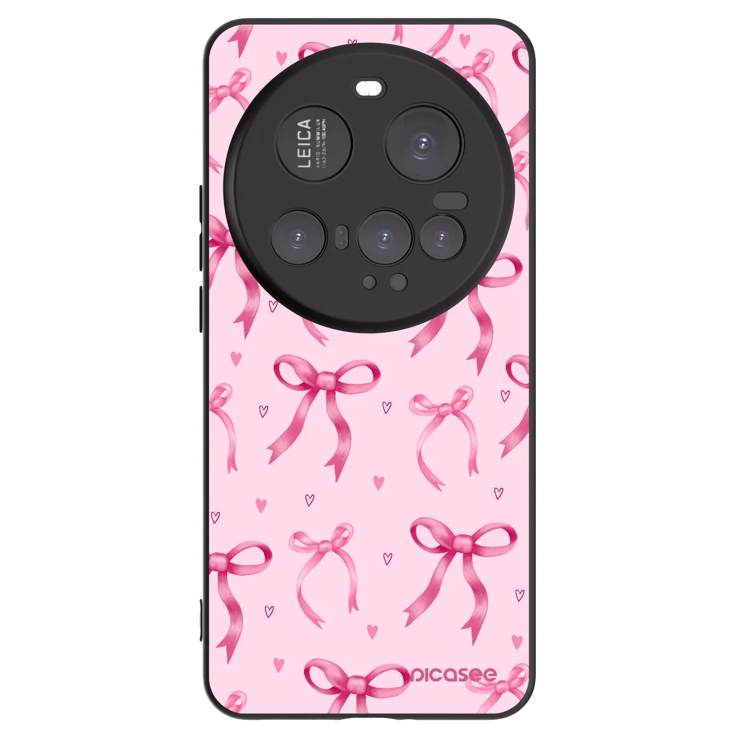 Picasee fekete szilikon tok az alábbi mobiltelefonokra Xiaomi 15 Ultra - Bow Aesthetic