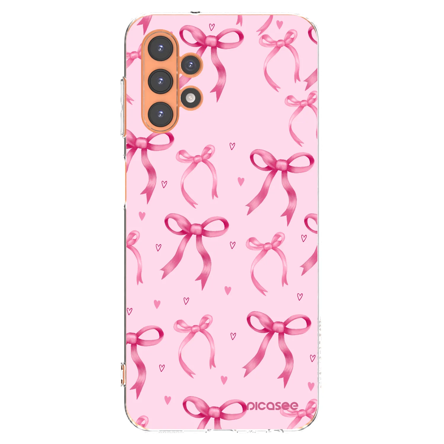 Picasee átlátszó szilikon tok az alábbi mobiltelefonokra Samsung Galaxy A13 5G - Bow Aesthetic