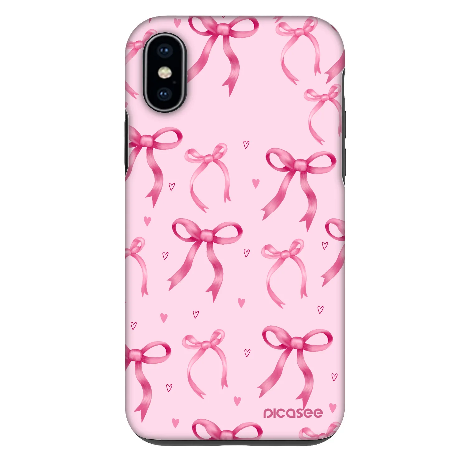Picasee Fashion Case Apple iPhone X/XS - Bow Aesthetic