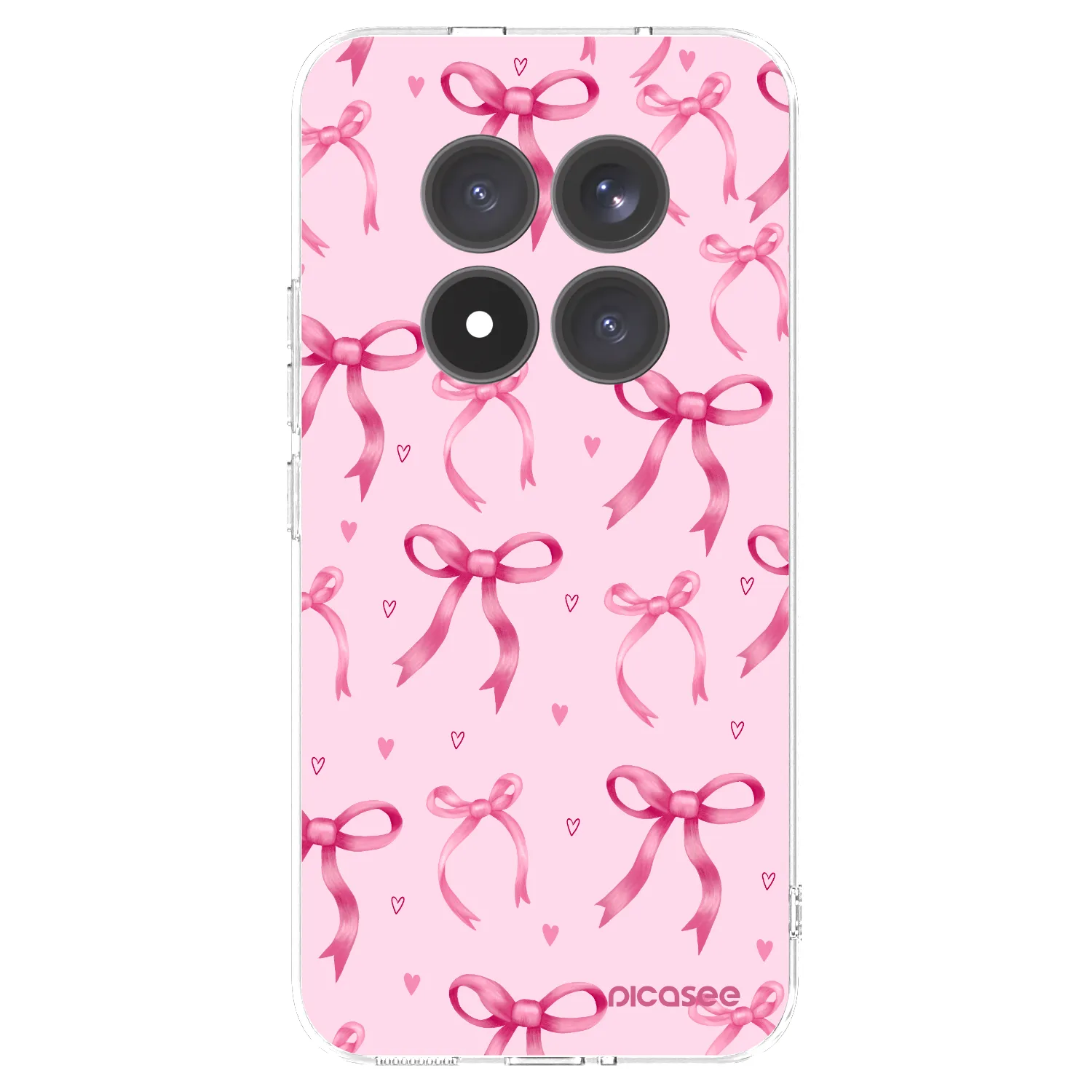 Picasee átlátszó szilikon tok az alábbi mobiltelefonokra Xiaomi Redmi Note 15 Pro+ - Bow Aesthetic