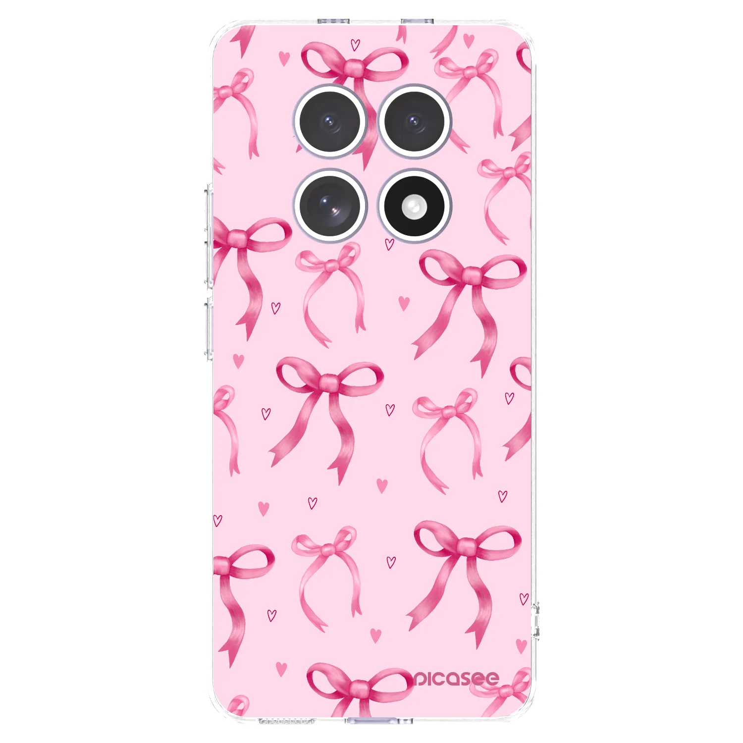 Picasee átlátszó szilikon tok az alábbi mobiltelefonokra Xiaomi Redmi Note 15 - Bow Aesthetic