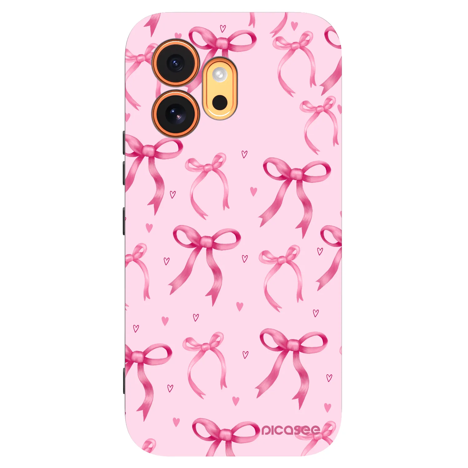 Picasee fekete szilikon tok az alábbi mobiltelefonokra Honor 600 - Bow Aesthetic