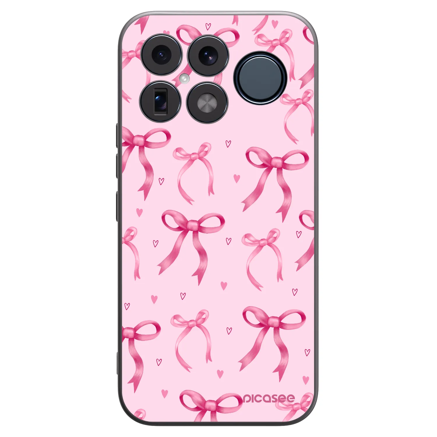 Picasee fekete szilikon tok az alábbi mobiltelefonokra Xiaomi Poco F8 Ultra - Bow Aesthetic